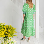 BONTE Loane Dress in Apple Green