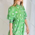 BONTE Loane Dress in Apple Green