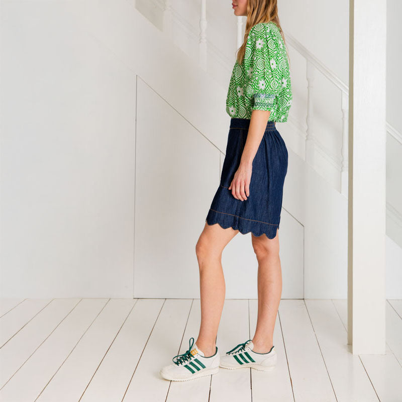 BONTE Loane Shirt in Apple Green