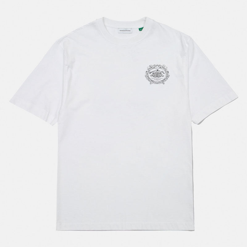 EDMMOND STUDIOS Lounge Bar T-Shirt in Plain White