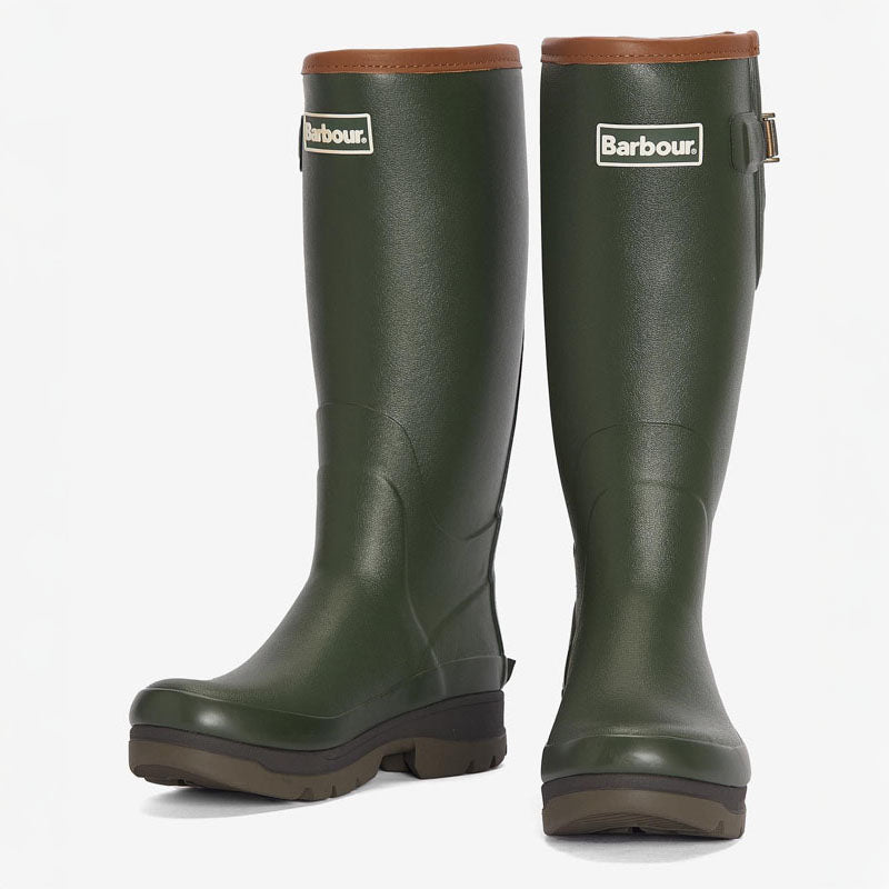 Tempest Tall Welly Boots in Olive