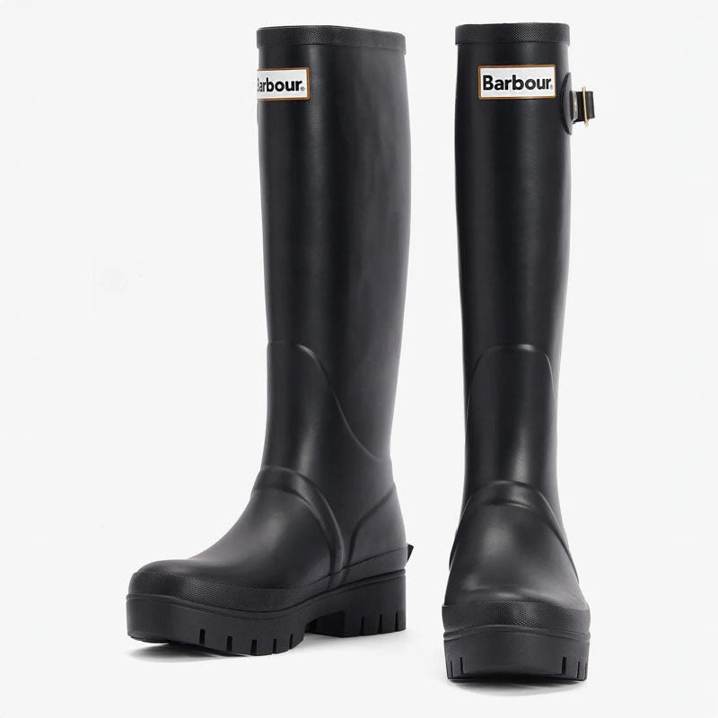 Snowdon Tall Welly Boots in Black