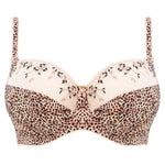 Lindsey UW Side Support Bra in Leopard