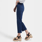 Marilyn Straight Ankle Jeans in Ibiza Blues