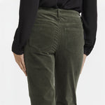 Marilyn Straight Leg Corduroy Jeans in Vine Leaf