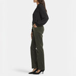 Marilyn Straight Leg Corduroy Jeans in Vine Leaf