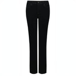 Marilyn Straight Leg Corduroy Jeans in Black