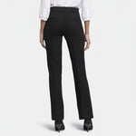 Pull On Flare Leg Trousers in Black