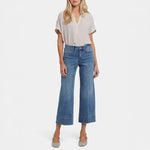 NYDJ Teresa Wide Leg Ankle Jeans in Majorca Bay