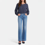 Teresa Wide Leg Jeans in Water Canyon