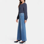 Teresa Wide Leg Jeans in Water Canyon