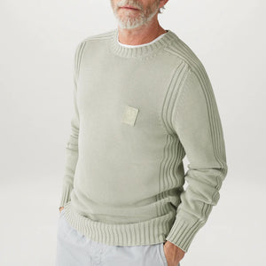 Mineral Watch Crewneck Jumper in Aloe