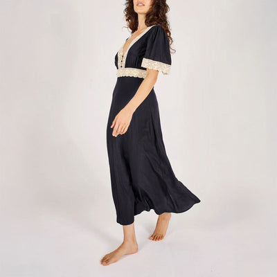 TRAFFIC PEOPLE Felicity Dress in Navy