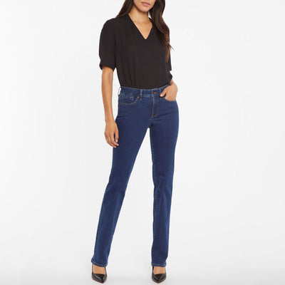 NYDJ Marilyn Straight Leg Jeans in Quinn