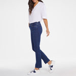 Sheri Slim Straight Leg Jeans in Quinn