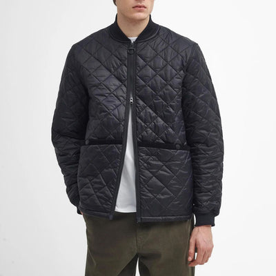 Re-engineered Liddesdale Quilted Jacket in Black