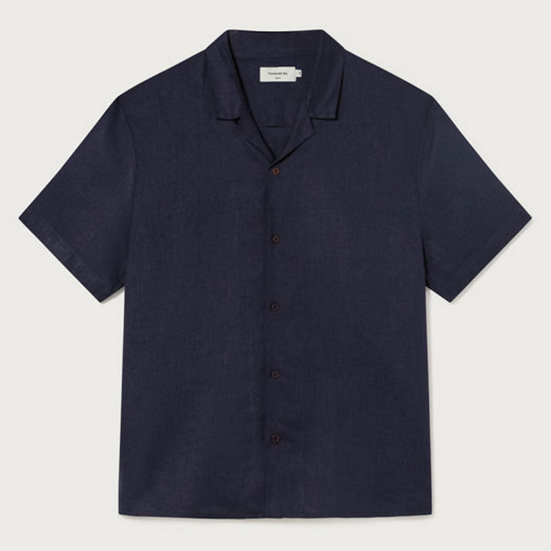 Hemp Jules Shirt in Navy