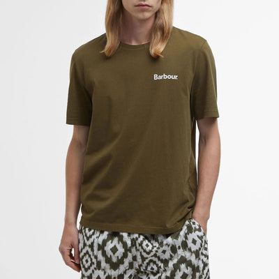 BARBOUR Barbour Homelane Relaxed Fit T-Shirt in Light Sage