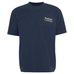 BARBOUR Outdoors Graphic OS Fit T-Shirt in Navy