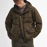 Durham Re-engineered Wax Jacket in Beech