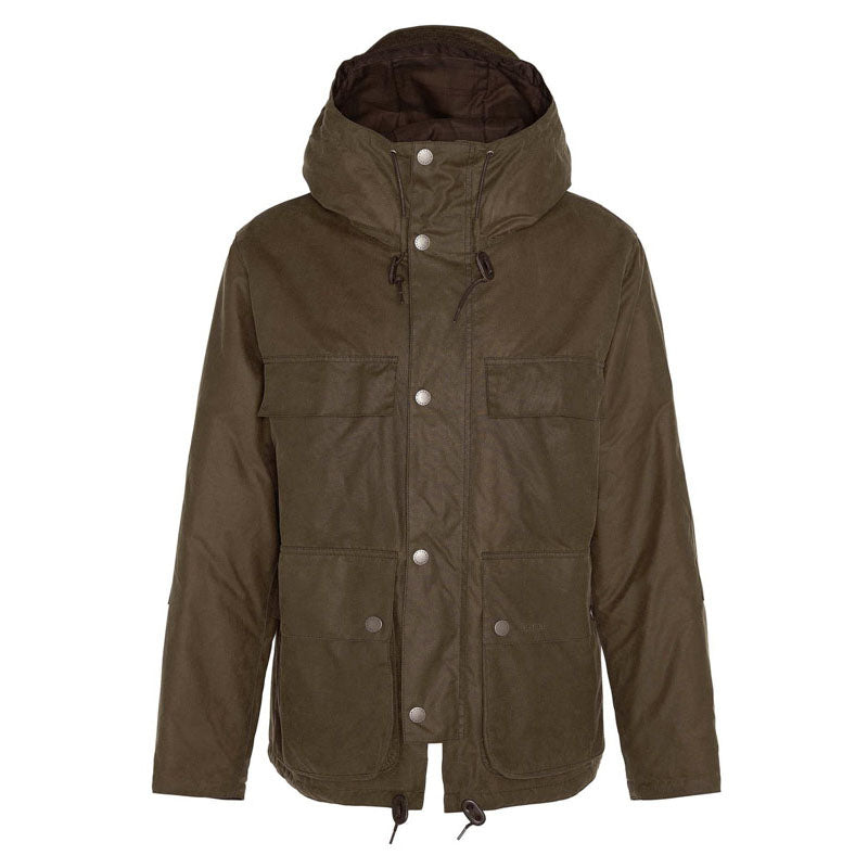 Durham Re-engineered Wax Jacket in Beech