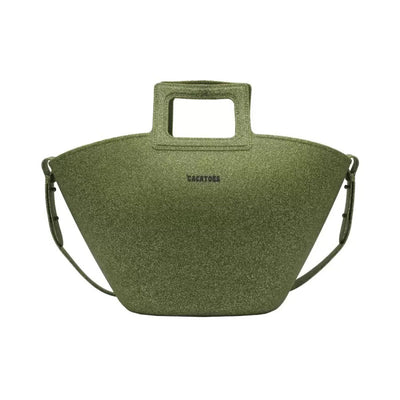 Glitter Marisco Bag in Dark Khaki