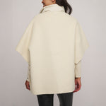 Mel Wool Cape in Birch