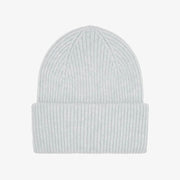 COLORFUL STANDARD Merino Wool Beanie Hat in Limestone Grey