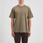 Norse Standard Heavy Loose T Shirt in Sediment Green