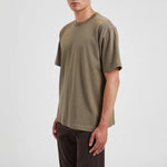 Norse Standard Heavy Loose T Shirt in Sediment Green