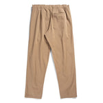 Ezra Relaxed Organic Stretch Twill Trouser in Utility Khaki