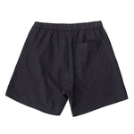 Per Cotton Tencel Shorts in Dark Navy