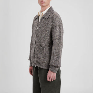 Erik Donegal Diamond Jacket in Grey Melange