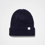 Norse Beanie Hat in Dark Navy