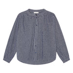 Truffaut Striped Blouse in Indigo