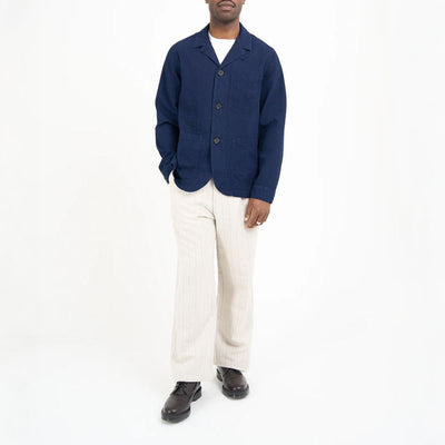 OLIVER SPENCER Bradwell Jacket Waterford in Indigo