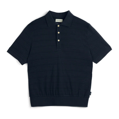 OLIVER SPENCER Glendale Polo Shirt Dorine in Navy