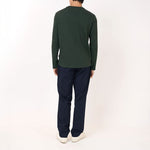 Heavy L/S T Shirt in Tavistock Dark Green