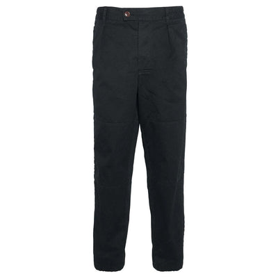 Oakmoor Relaxed Twill Trousers in Black