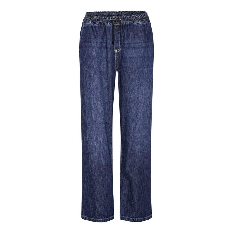 Polly Wide Leg Jeans in Indigo