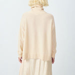 Raxow Roll Neck Jumper in Natural