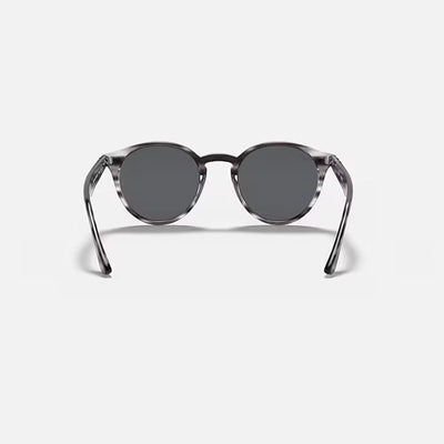 RAY-BAN RB2180 Sunglasses in Striped Grey Havana/Dark Grey