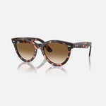 RAY-BAN Wayfarer Way 133451 Sunglasses in Polished Pink Havana/Clear/Brown