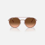 RAY-BAN RB3765 Sunglasses in Polished Copper/Pink/Brown