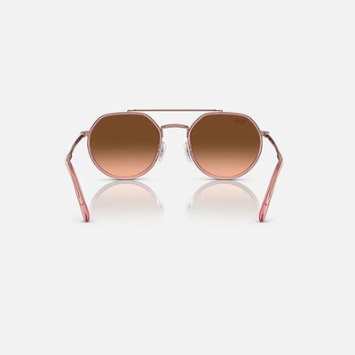 RAY-BAN RB3765 Sunglasses in Polished Copper/Pink/Brown