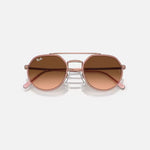 RAY-BAN RB3765 Sunglasses in Polished Copper/Pink/Brown