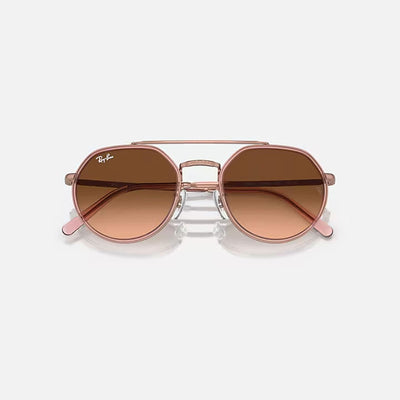 RAY-BAN RB3765 Sunglasses in Polished Copper/Pink/Brown