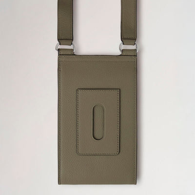 MULBERRY Mini Antony Pouch SCG in Linen Green