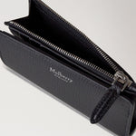 Continental Bifold Zipped Wallet SCG in Black