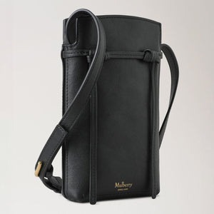 Clovelly Phone Pouch in Black